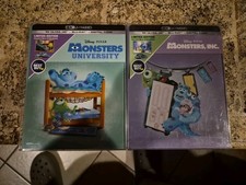 Monsters University And Inc (4k Blu-ray Steelbook) Super Super Rare Oop *LE*