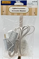 Lemax Christmas Village One Light Cord Lighted Accessory NEW