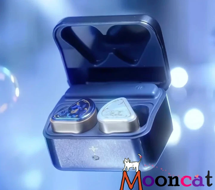 miHoYo Genshin Impact Furina Bluetooth Headset offizielle Geschenkbox Kopfhörer Hülle - Bild 3 von 4