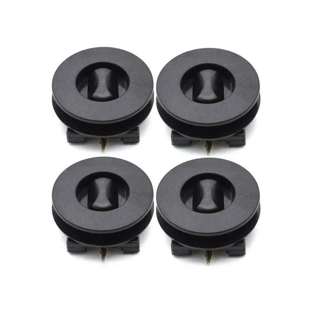 Car Floor Mat Clips 4Pcs Universal Round Fixing Fasteners Carpet Retainer Grips
