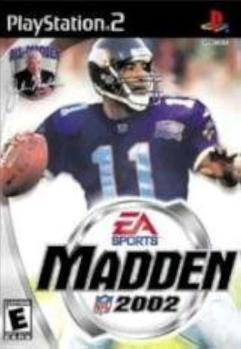 Madden NFL 2002 For PlayStation 2 PS2 Football 8E