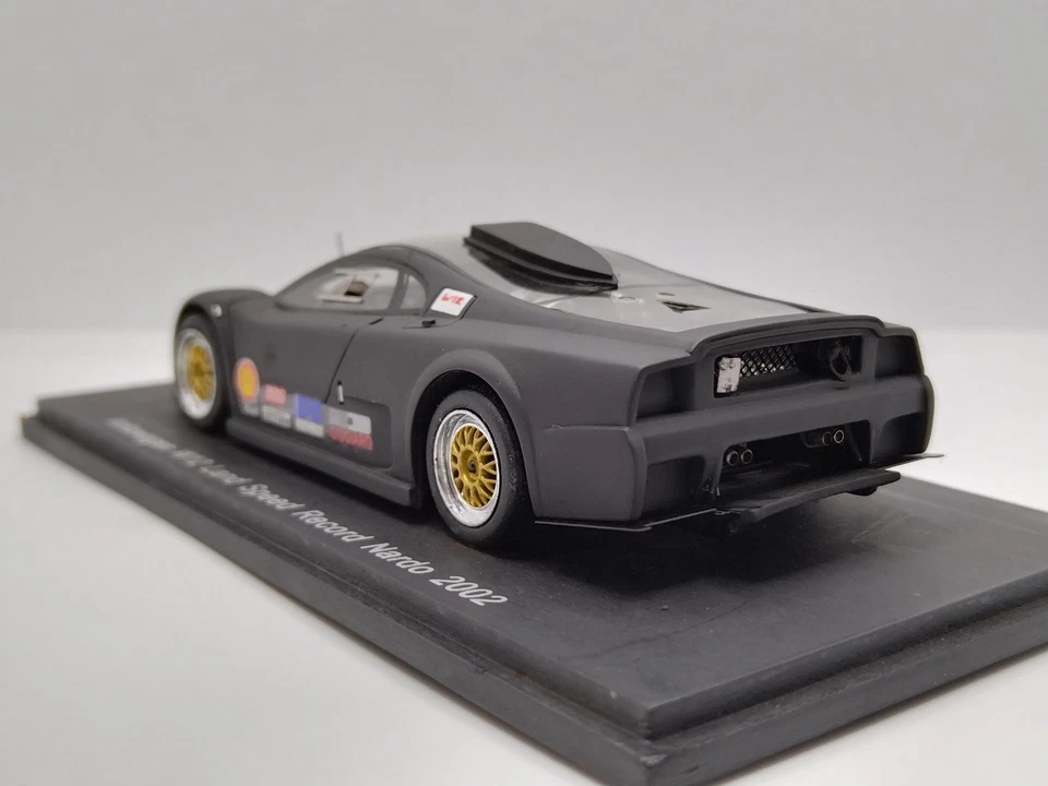 Spark 1/43 Volkswagen W12 Land Speed Record Nardo 2002. Extremely Rare!  - Image 4 of 4