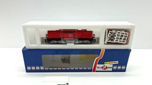 Tillig  1:120 TT 02586 Diesellok BR 110 Lappwaldbahn - rot  wie Neu  in OVP | Zustand: Gebraucht