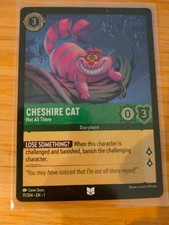 Lorcana Cheshire Cat Not All There (FOIL) 71 The First Chapter