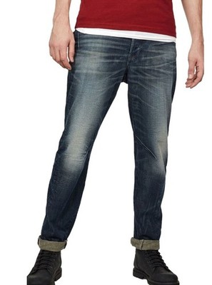 G-Star Herren Jeans Tobog 3d Relaxed Tap, Blau Antic Nile, W28 L30