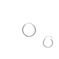 Paar 925 Sterling Silber Creolen Ohrringe Ohrschmuck OhrhäNger 25Mm 5165