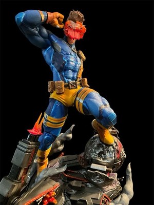  Cyclops X-Men 3D Printed and painted resin model 