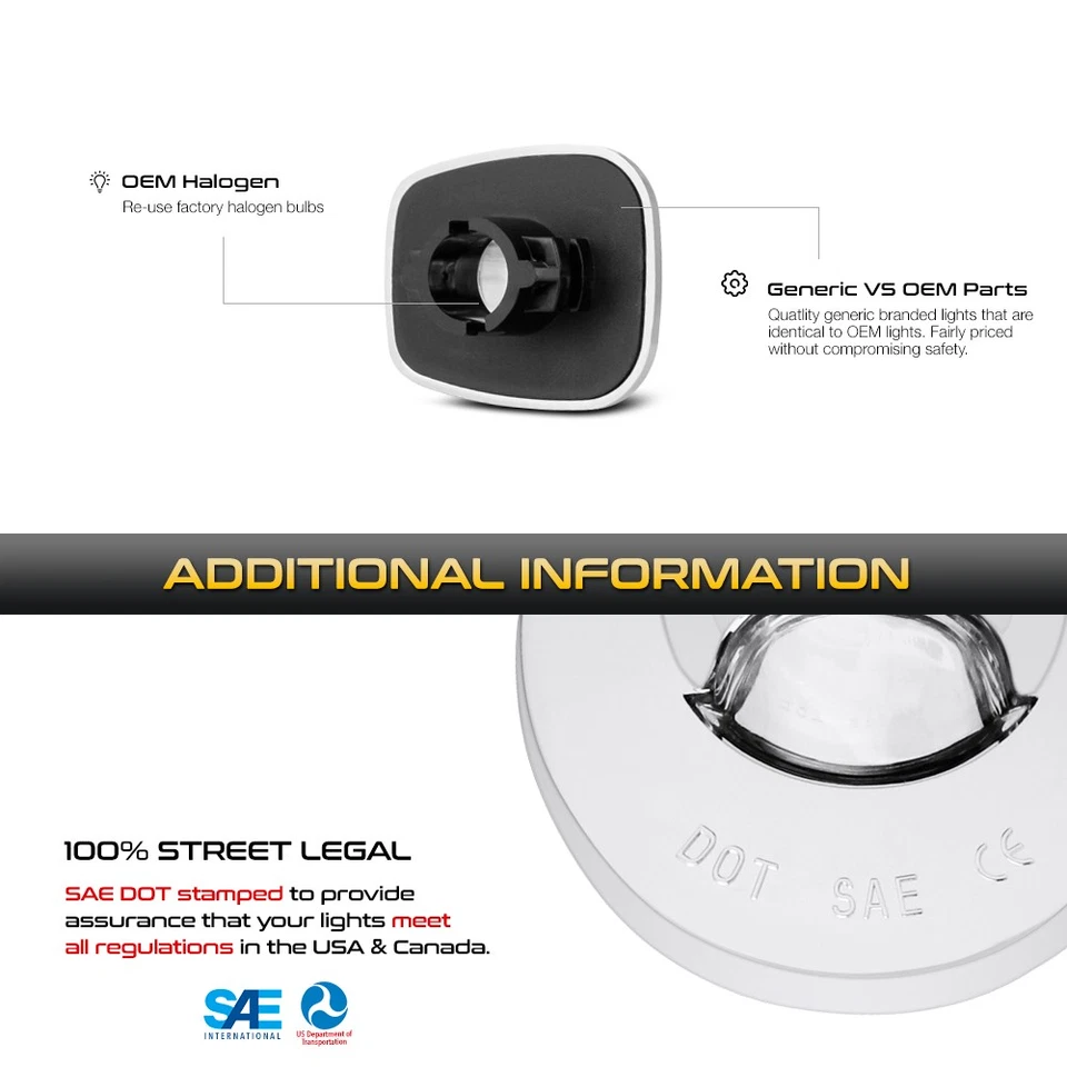 Chrome Tag Light License Plate Lamp For Chevy GMC C/K Suburban Tahoe Yukon Pair Foto 4 de 4