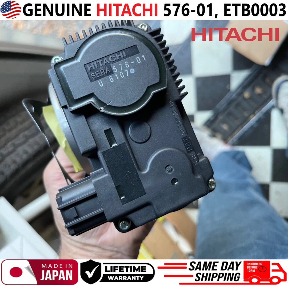 Cuerpo de acelerador GENUINO HITACHI para Nissan Altima Sentra X-Trail 2002-2006, 576-01 Foto 4 de 4