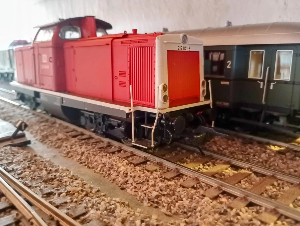 Spur 0 Diesellok BR 212 051-8 Lenz - Bild 2 von 3