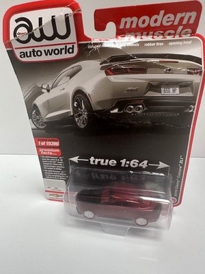 Auto world 1:64 Jagd 2019 Chevy Camaro Geöffnet Karte