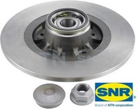 2X Bremsscheibe Snr KF155.94U 2 Bremsscheiben Hinterachse Hinten FüR Renault