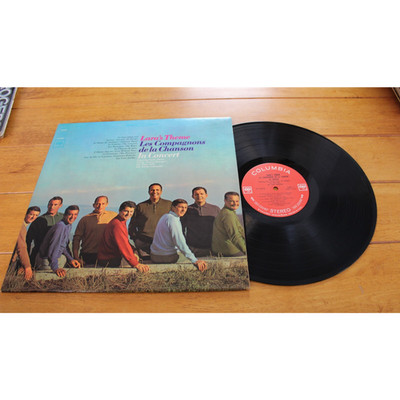 LES COMPAGNONS DE LA CHANSON IN CONCERT - LARA'S THEME LP 12'' VINYL VG-