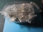 Knobs, NEW, satin nickel and white ceramic, 23 or fewer, only  $1 each — photo 4