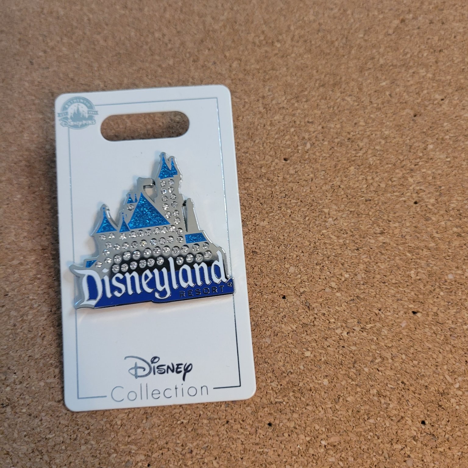 Disneyland Resort Jeweled Castle Sleeping Beauty Castle Pin Rhinestones