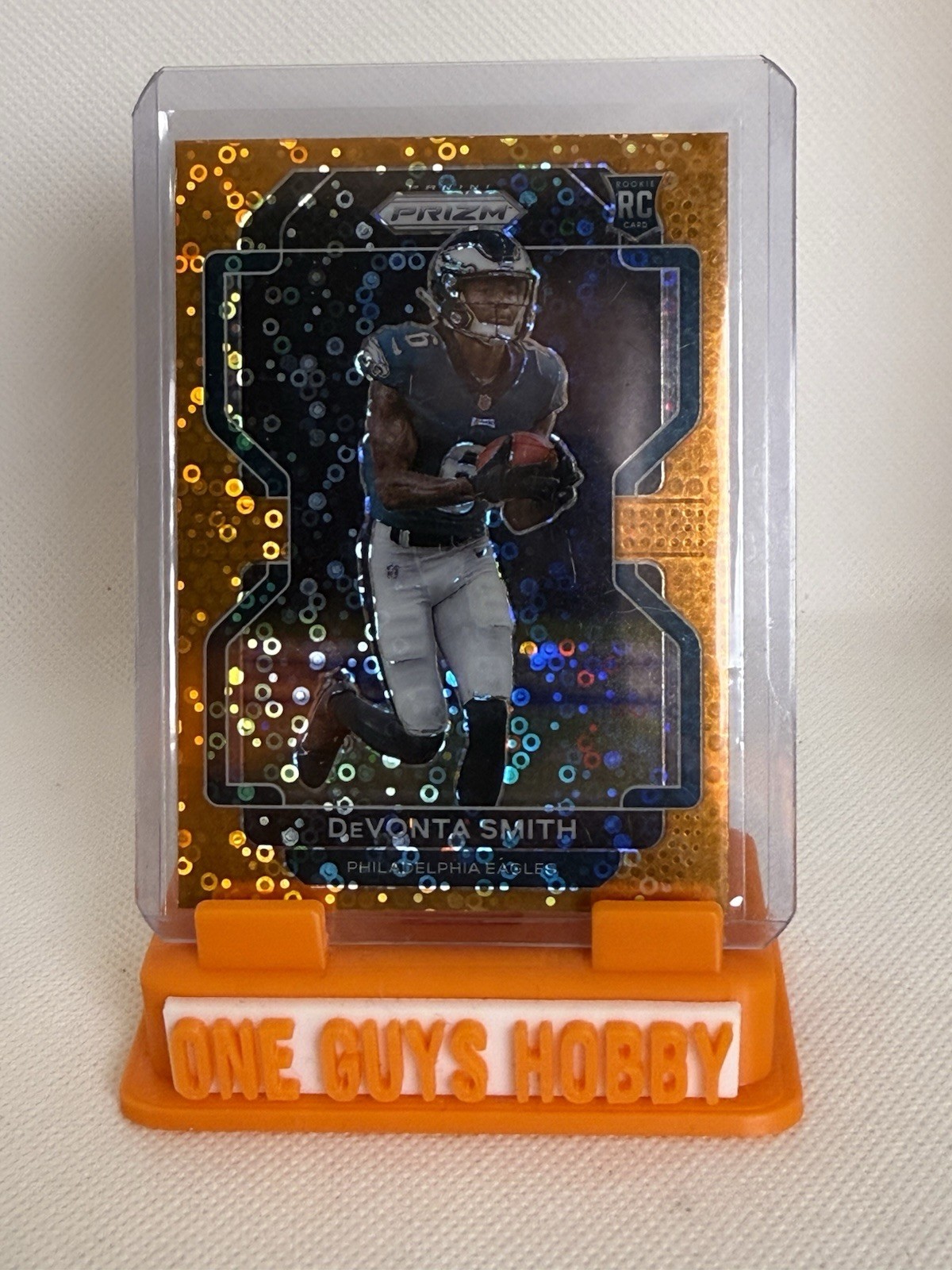 2021 Panini Select - Concourse Devonta Smith #49 Disco Prizm (RC)