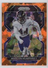 2021 Panini Prizm Orange Ice Prizm Marlon Humphrey #288 1pz4