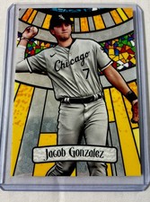 2023 Bowman Draft - Bowman Glass Jacob Gonzalez #BGA-8 (RC)