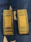 Civil War U.S. Cavalry Captain’s Shoulder Boards (Pair) – Gold Bullion Straps