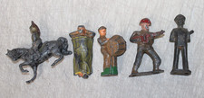 Vintage Metal Soldier lot Lead Pewter