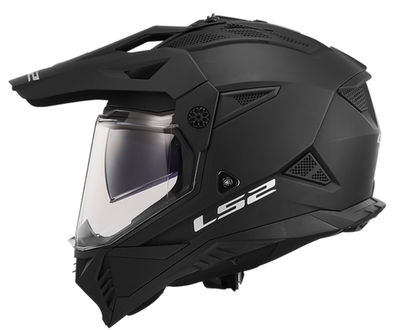 ls2 enduro helmet LS2 BLAZE II ADVENTURE HELMET DUAL SPORT MOTORCYCLE ENDURO UTV ATV LARGE  BLACK