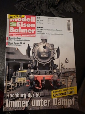Modelleisenbahner MEB - Heft Juni 6/2021, Gebraucht, Ohne DVD, U.a. V100 Ost