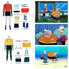SpongeBob SquarePants Mermaid Man & Barnacle Boy Cosplay Kost&uuml;m Halloween party