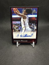 2021-22 Leaf Memories Christyn Williams 1992 Rookie Auto Red /25 #BG-CW1