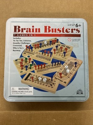 Vintage Brain Busters Pin Games NEW SEALED