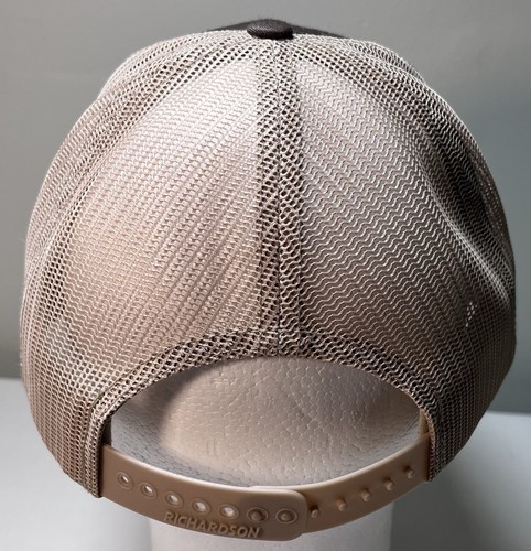 Knoxville Tennessee Trucker Hat EST 1791 Patch Mesh Back Snapback Cap Brown - Picture 3 of 7