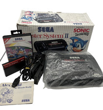 SEGA Master System 2 in OVP Sonic The Hedgehog Edition Gebrauchter Zustand