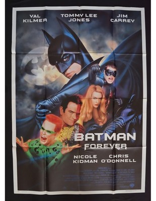Manifesto BATMAN FOREVER Val Kilmer Tommy Lee Jones Nicole Kidman Carrey A466