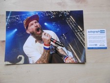 Fred Durst "Limp Bizkit" signed 8x12 inch photo autograph ACOA