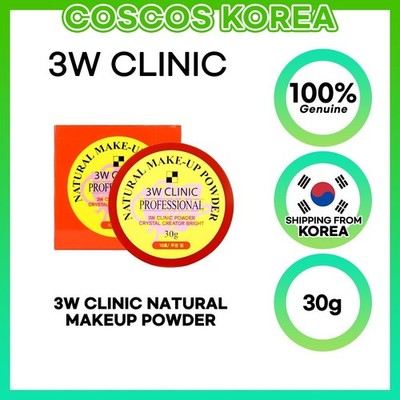 3W Clinic Natural Make up Powder Face Powder 30g 3 Color
