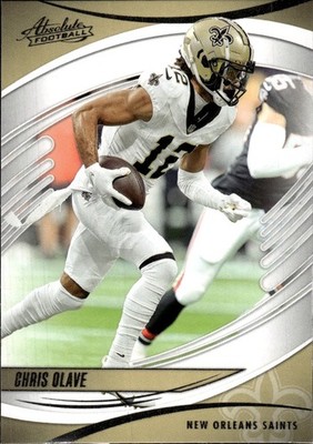 2025 Panini Absolute Retail #4 Chris Olave New Orleans Saints