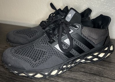 *PLEASE READ* Adidas UltraBoost Web DNA Black Carbon GY4173 Men's Size 12 Shoes