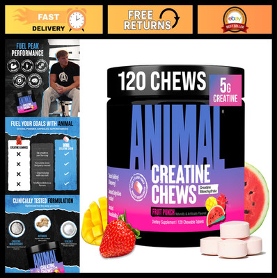 Enhanced Creatine Chews - Monohydrate with AstraGin for Better Absorption, Sea S