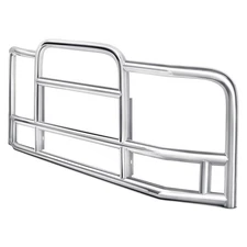 For Freightliner Coronado 01-20 ProTec Polished 15° Bend Grille Guard