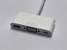 WHITE - APPLE USB-C VGA MULTIPORT ADAPTER