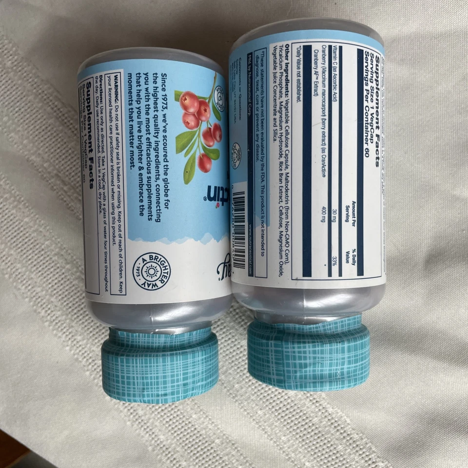 Solaray CranActin 400 mg - 60 cápsulas vegetales Foto 4 de 4