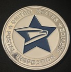 United States Postal police Inspection Chicago Wisconsin  Challenge Coin — photo 2
