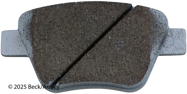 Комплект дисковых тормозных колодок Beck Arnley P N 085 6940 - Изображение 3 из 4