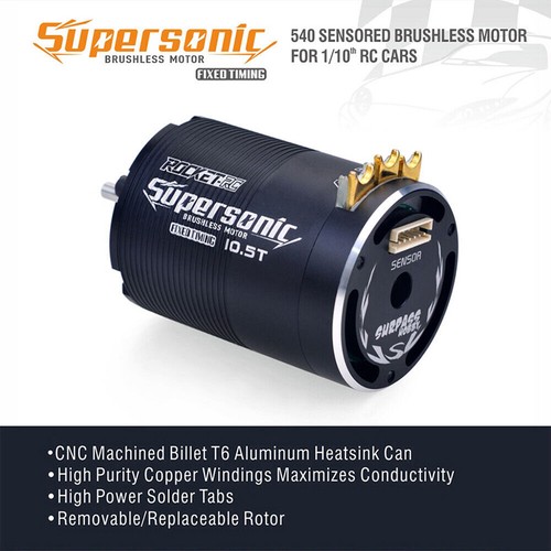 540 RC Brushless Motor and ESC 120A Combo for 1/10 Off-road Buggy Racing Car - Picture 7 of 17