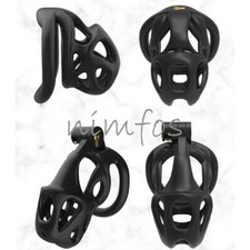 2025 Male Cobra Chastity Cage Device Male with 4 Size Rings Lock