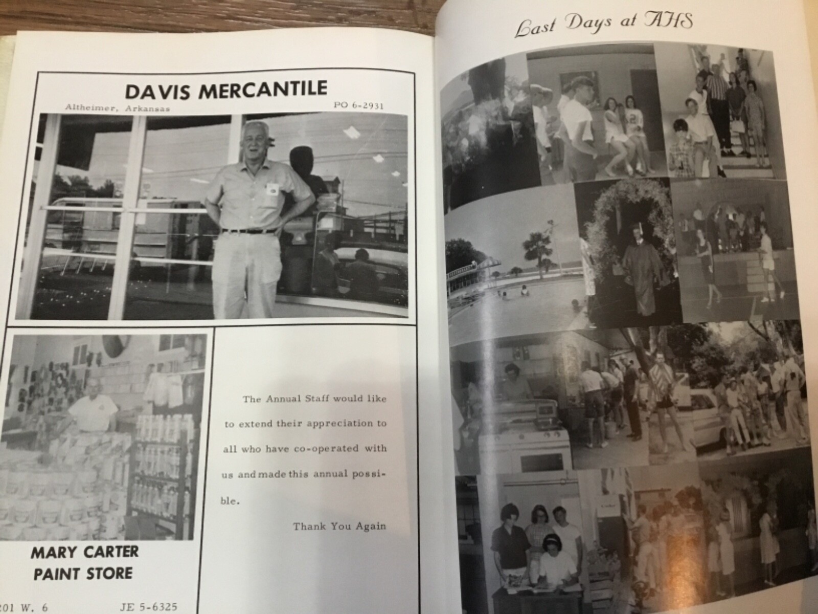 1965 The Torch Elementary High School Yearbook Annual Altheimer Ark