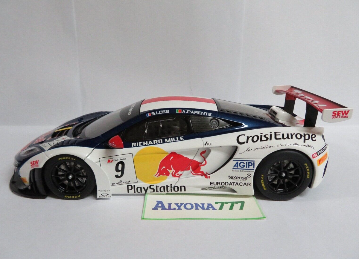 AUTOart Signatiure 1/18 McLaren 12C GT3 S. Loeb #9 Red Bull AUTOart Signatiure 1/18 McLaren 12C GT3 S. Loeb #9 Red Bull