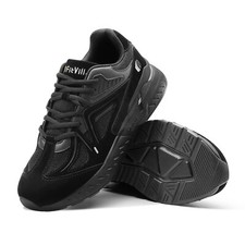 Fitville Men's Extra Wide Fit Trainers Running Sneakers Walking Shoes Flat Feet 7
