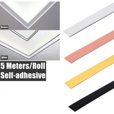5M Self-adhesive Wall Inner Corner Trim Molding Line Ceiling Edge Caulk Strip