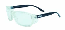 Global Vision RX Series Sunglasses  Xylex Crystal Frame and Clear Safety Lens