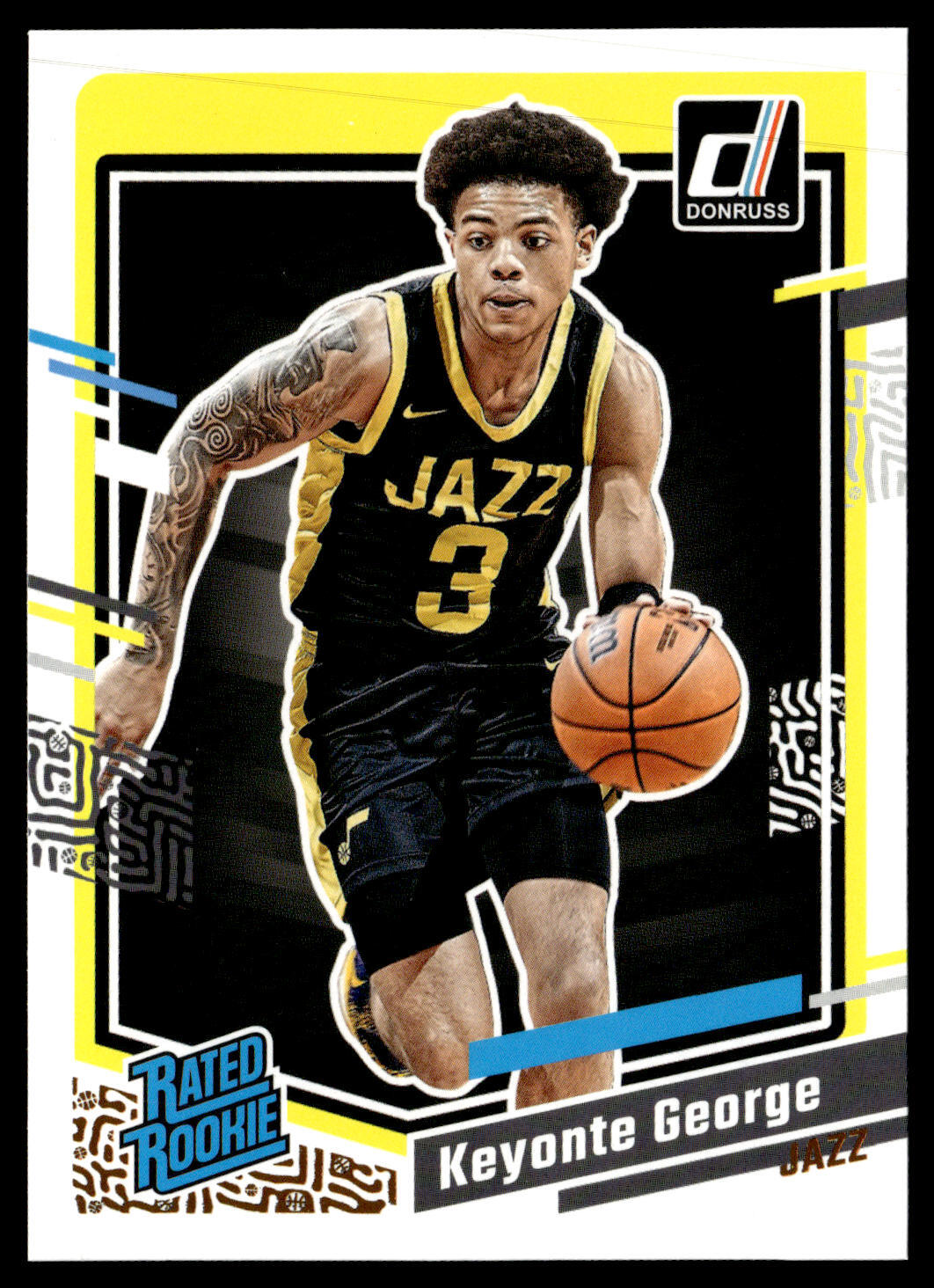 2023-24 Donruss Keyonte George #244 RC Utah Jazz